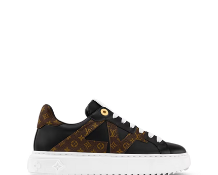 Men's Louis Vuitton Time Out Black Sneakers