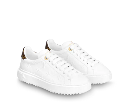 Men's Louis Vuitton Time Out White Sneakers