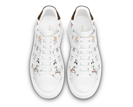 Men's Louis Vuitton Time Out White Sneakers