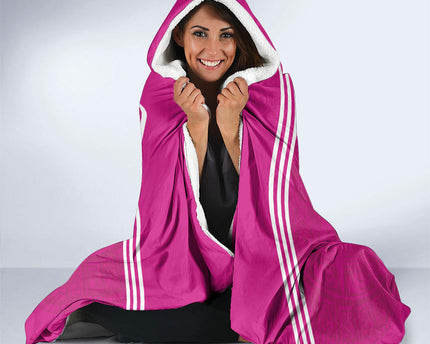 Mexico 2026 Football Pink Hooded Blanket Golden Eagle Victory