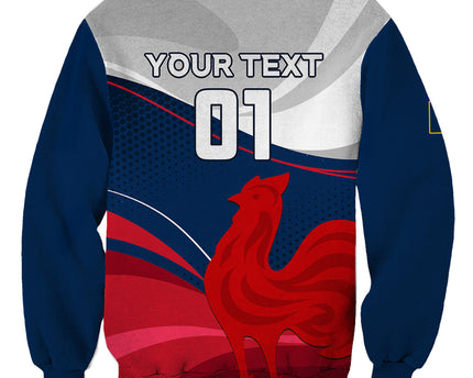 Custom France Rugby Sweatshirt XV de France 2023 World Cup