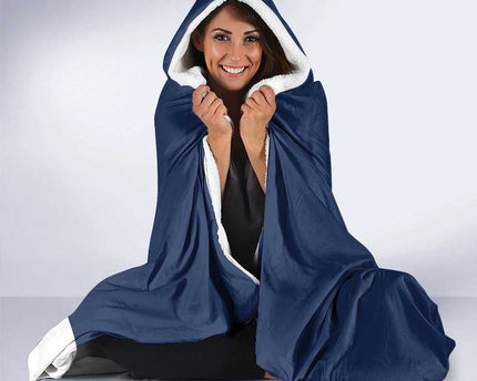 France 2024 Bonjour Hooded Blanket Eiffel Tower Gallic Rooster