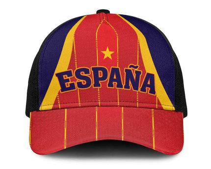 Spain 2026 World Football Baseball Net Cap Vamos Espana
