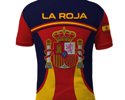 Spain Football Polo Shirt La Roja 2024 Sporty Style
