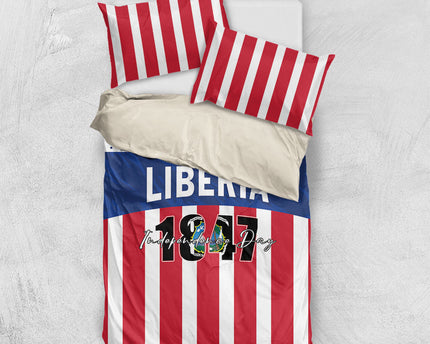 Liberia 1847 Bedding Set Happy Independence Day