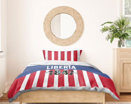 Liberia 1847 Bedding Set Happy Independence Day