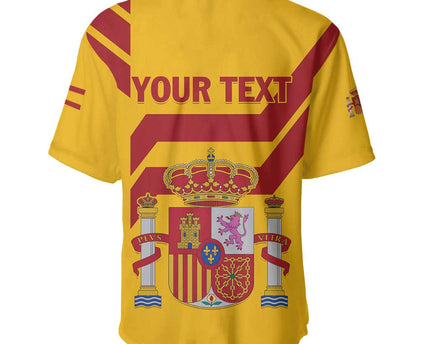 Personalized Spain Baseball Jersey Spanish Fighting Bull