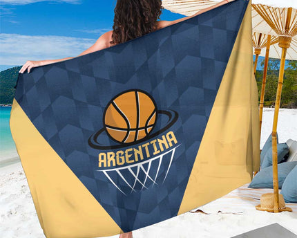 Argentina Basketball Sarong Go El Alma Argentina