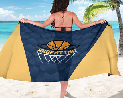 Argentina Basketball Sarong Go El Alma Argentina