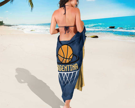 Argentina Basketball Sarong Go El Alma Argentina