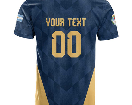 Argentina Basketball Custom T Shirt Go El Alma Argentina