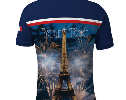 Personalized France Bastille Day Polo Shirt Fete Nationale du 14 juillet