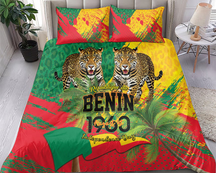 Benin August 1st 1960 Bedding Set Happy Independence Day