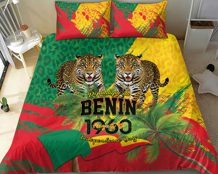 Benin August 1st 1960 Bedding Set Happy Independence Day