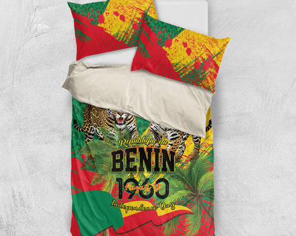 Benin August 1st 1960 Bedding Set Happy Independence Day