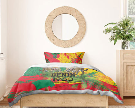 Benin August 1st 1960 Bedding Set Happy Independence Day
