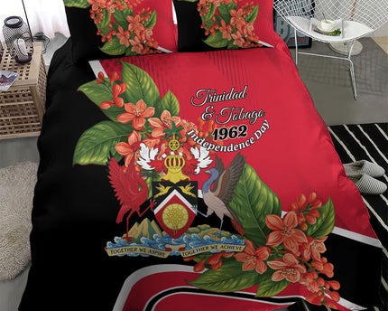 Trinidad and Tobago 1962 Bedding Set Happy Independence Day