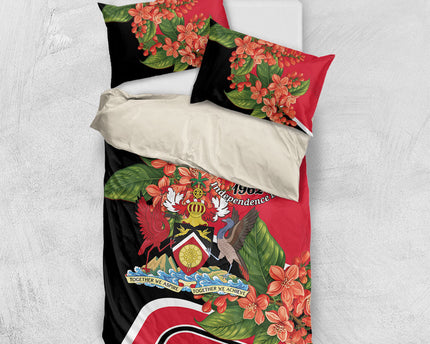 Trinidad and Tobago 1962 Bedding Set Happy Independence Day