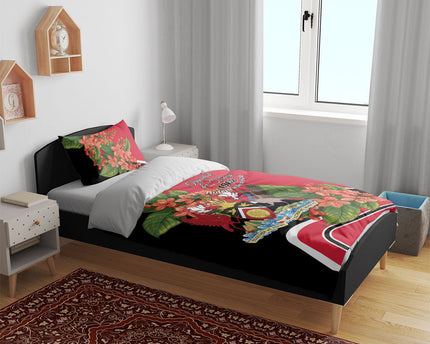 Trinidad and Tobago 1962 Bedding Set Happy Independence Day