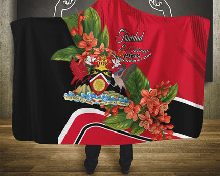 Trinidad and Tobago 1962 Hooded Blanket Happy Independence Day