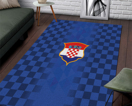 Croatia Football Area Rug Vatreni Glory 2026 Away Colors