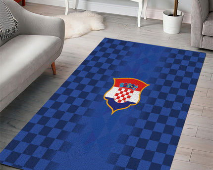 Croatia Football Area Rug Vatreni Glory 2026 Away Colors
