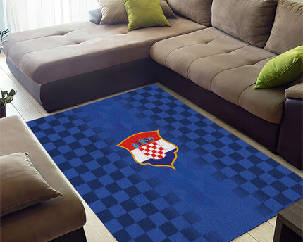 Croatia Football Area Rug Vatreni Glory 2026 Away Colors