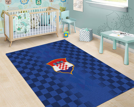 Croatia Football Area Rug Vatreni Glory 2026 Away Colors