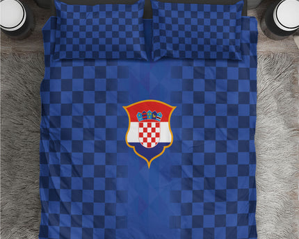Croatia Football Bedding Set Vatreni Glory 2026 Away Colors