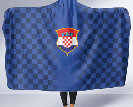 Croatia Football Hooded Blanket Vatreni Glory 2026 Away Colors