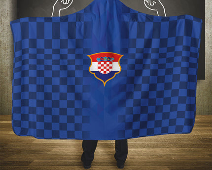 Croatia Football Hooded Blanket Vatreni Glory 2026 Away Colors