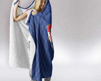 Croatia Football Hooded Blanket Vatreni Glory 2026 Away Colors