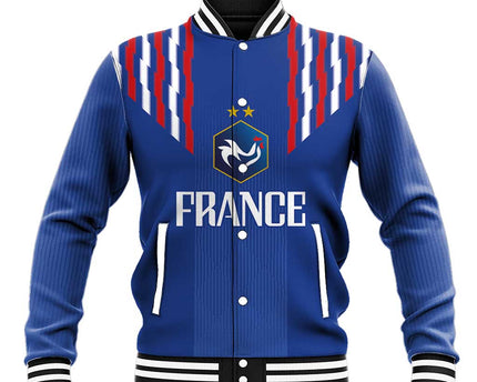 France Football 2024 Go Champion Baseball Jacket