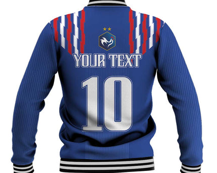 France Football 2024 Go Champion Baseball Jacket