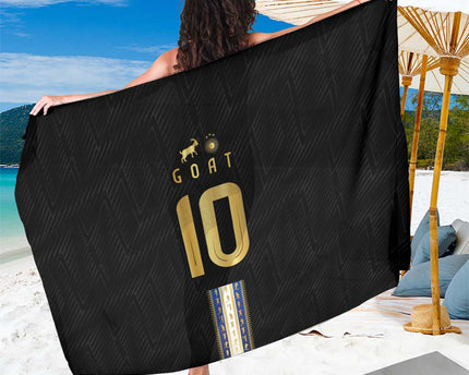 Argentina Football Sarong GOAT-Pride of La Albiceleste
