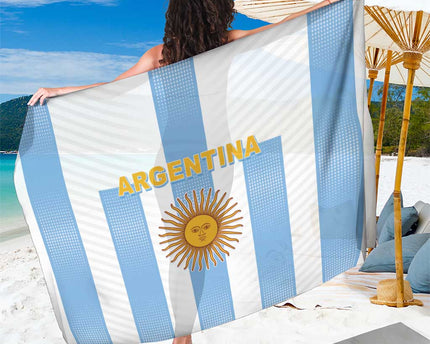 Argentina Football Sarong Albiceleste Unique Style