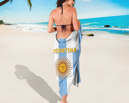 Argentina Football Sarong Albiceleste Unique Style