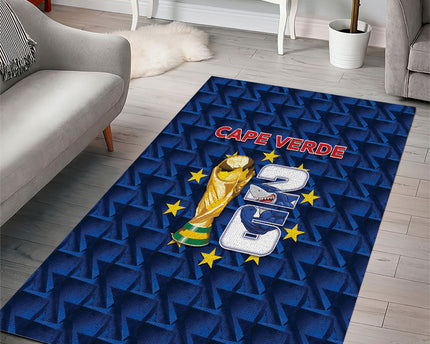 Cabo Verde Football 2026 Area Rug Road To Glory