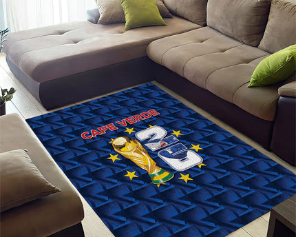 Cabo Verde Football 2026 Area Rug Road To Glory
