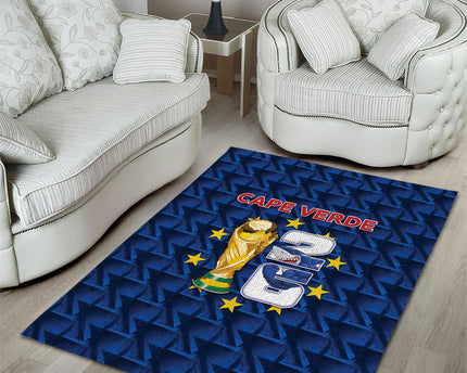 Cabo Verde Football 2026 Area Rug Road To Glory