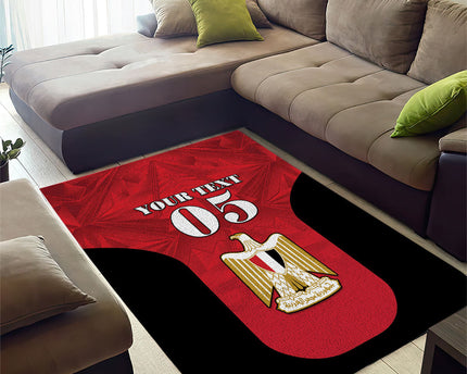 Custom Egypt Football 2026 Area Rug Go Pharaohs Special Style