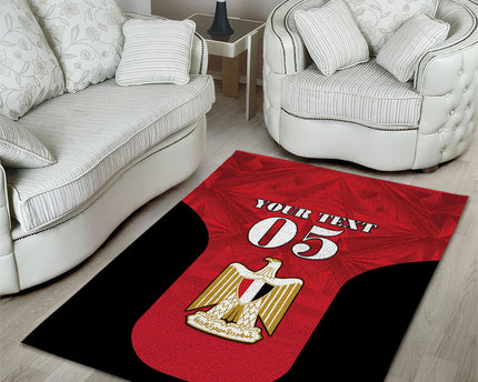 Custom Egypt Football 2026 Area Rug Go Pharaohs Special Style
