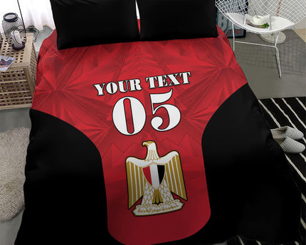 Custom Egypt Football 2026 Bedding Set Go Pharaohs Special Style