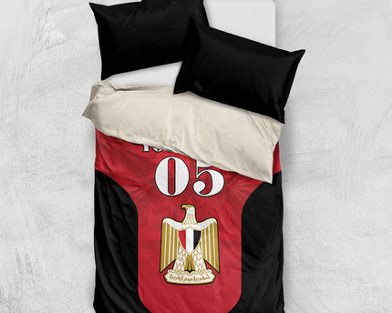 Custom Egypt Football 2026 Bedding Set Go Pharaohs Special Style