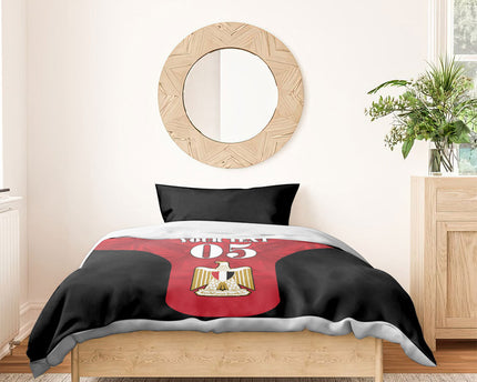 Custom Egypt Football 2026 Bedding Set Go Pharaohs Special Style