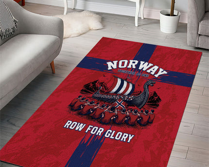 Norge Football 2026 Area Rug Row For Glory