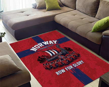 Norge Football 2026 Area Rug Row For Glory