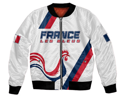 France Rugby 2023 Bomber Jacket Les Blues Roosters