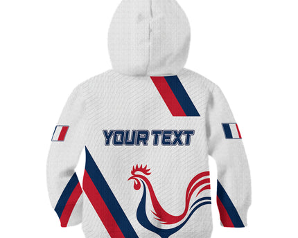 France Rugby 2023 Kid Hoodie Les Blues Roosters