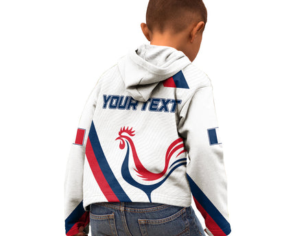 France Rugby 2023 Kid Hoodie Les Blues Roosters